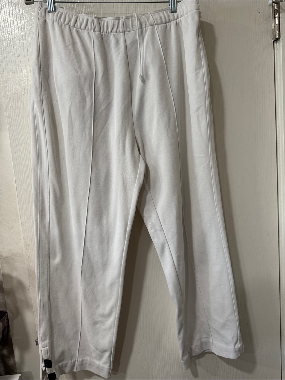 Polo by Ralph Lauren Men's White Knit Drawstring Sweatpants
